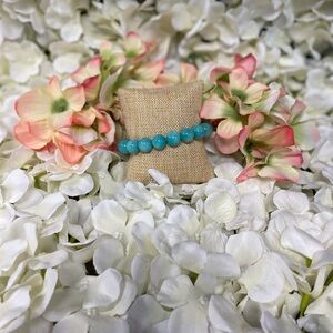 Amazonite Crystal Bracelet #598 A Grade